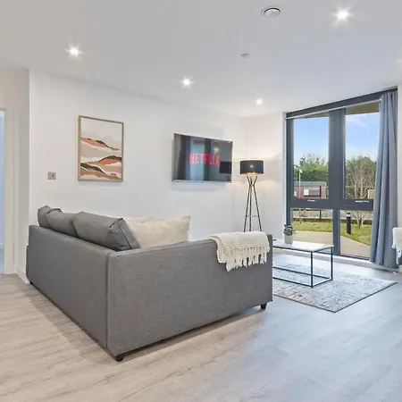 アパート Elegant Flat - Sleeps 5 - Gym ヨーク